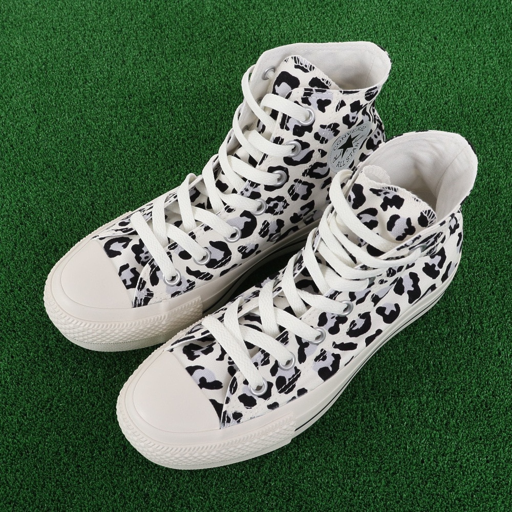 コンバース（CONVERSE）（レディース）スニーカー キャンパスシューズ ALL STAR PLTS MONOLEOPARD HI 31311190