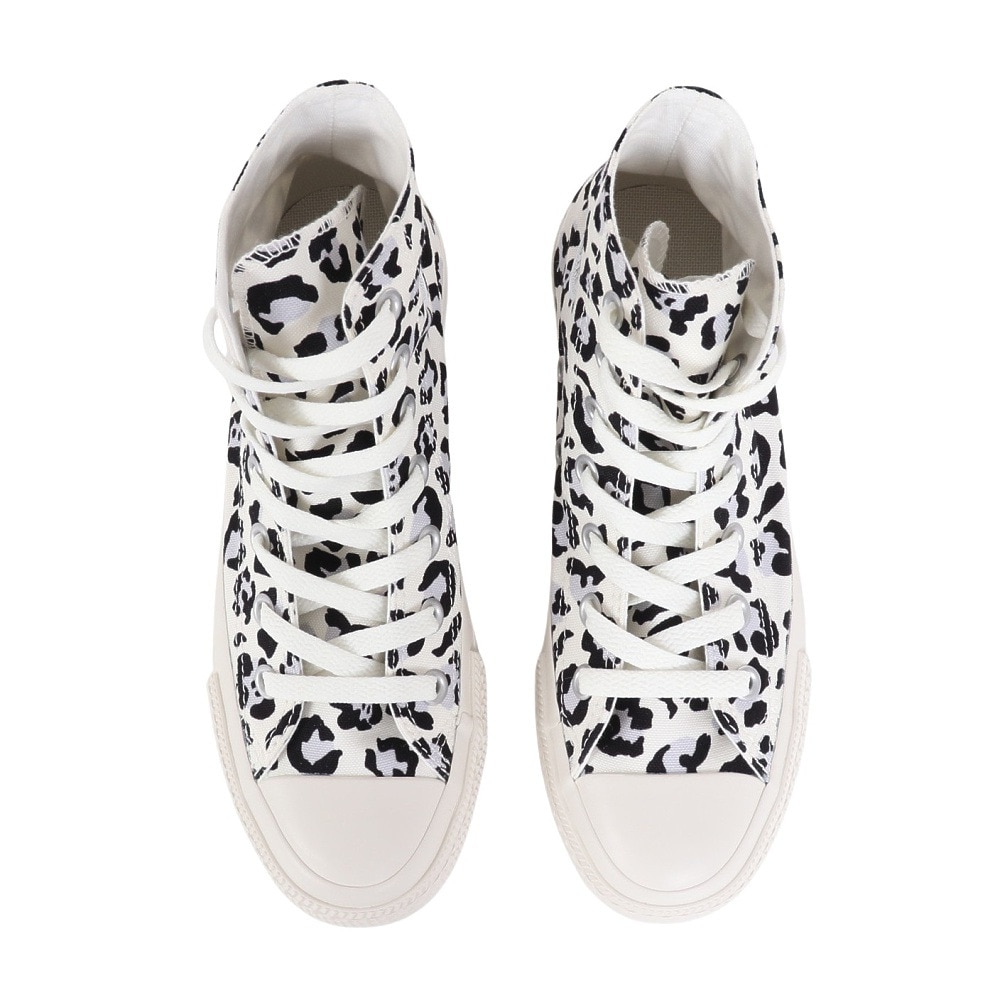 コンバース（CONVERSE）（レディース）スニーカー キャンパスシューズ ALL STAR PLTS MONOLEOPARD HI 31311190