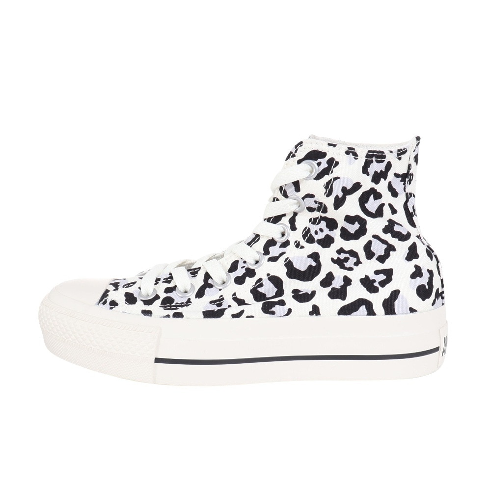 コンバース（CONVERSE）（レディース）スニーカー キャンパスシューズ ALL STAR PLTS MONOLEOPARD HI 31311190