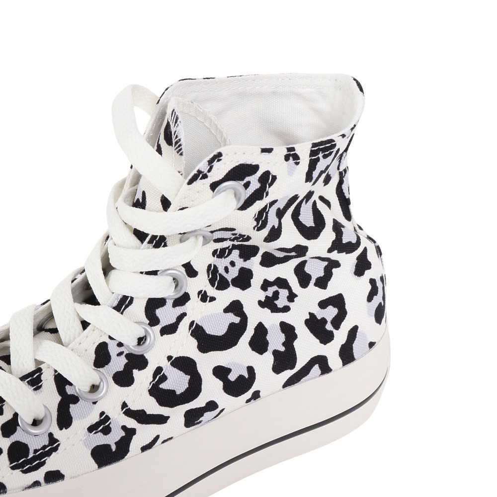 コンバース（CONVERSE）（レディース）スニーカー キャンパスシューズ ALL STAR PLTS MONOLEOPARD HI 31311190