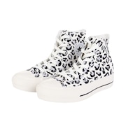 コンバース（CONVERSE）（レディース）スニーカー キャンパスシューズ ALL STAR PLTS MONOLEOPARD HI 31311190