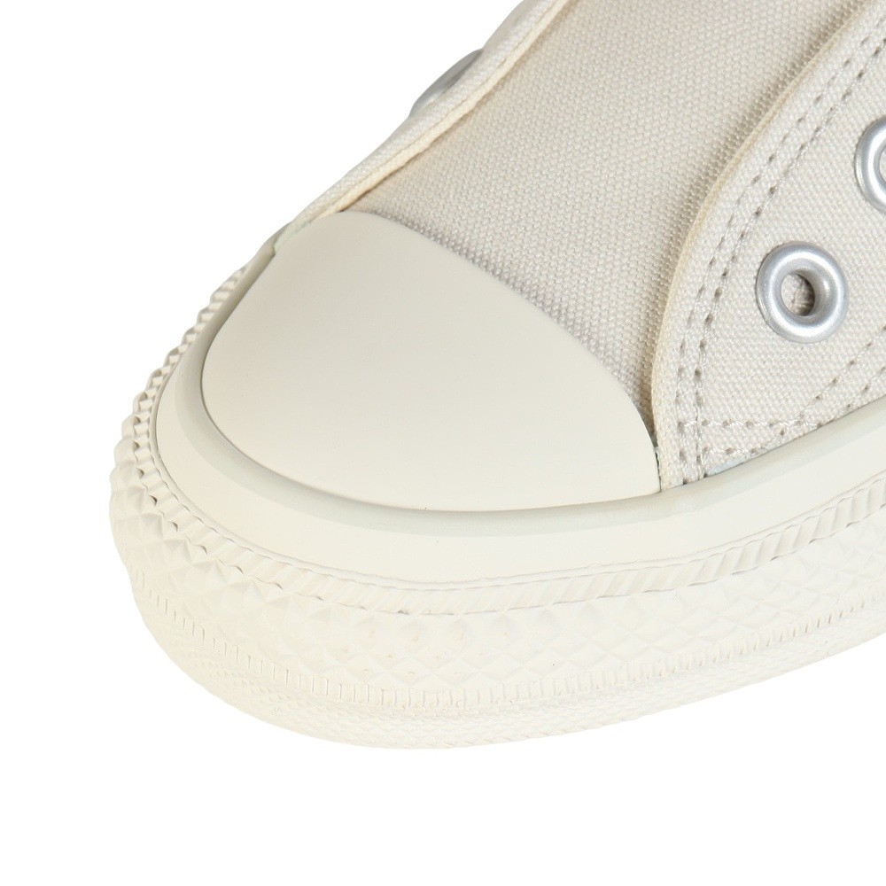 コンバース（CONVERSE）（レディース）スニーカー キャンパスシューズ オールスター スリップ FE OX ホワイト ピンク 31315611 カジュアルシューズ