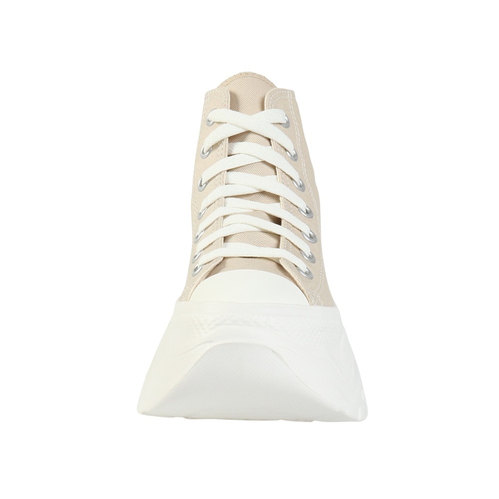 コンバース（CONVERSE）（レディース）スニーカー キャンパスシューズ オールスター シティハイク HI LBG ベージュ 31315871 カジュアル 厚底