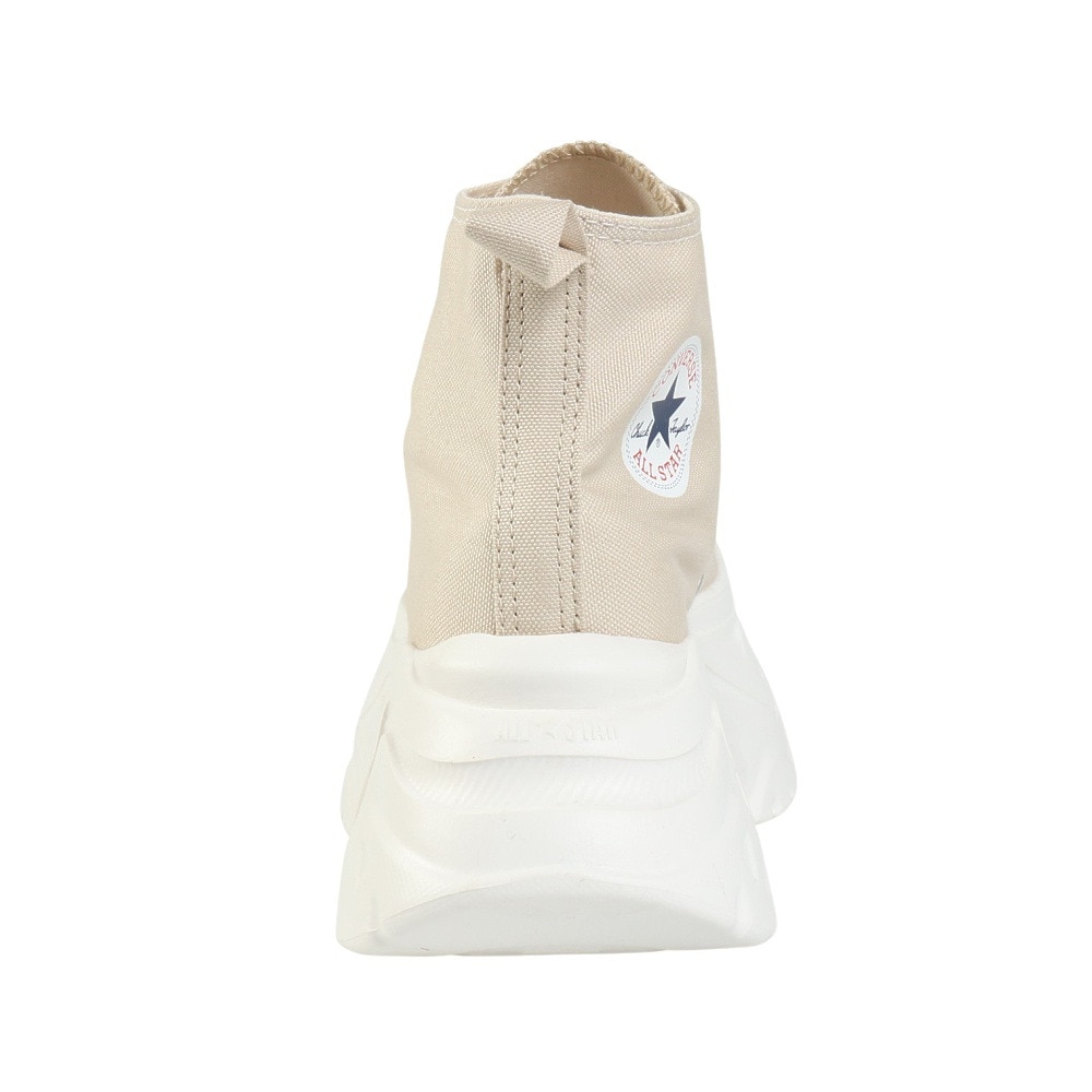 コンバース（CONVERSE）（レディース）スニーカー キャンパスシューズ オールスター シティハイク HI LBG ベージュ 31315871 カジュアル 厚底