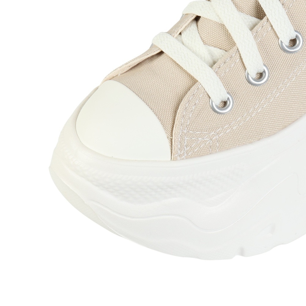 コンバース（CONVERSE）（レディース）スニーカー キャンパスシューズ オールスター シティハイク HI LBG ベージュ 31315871 カジュアル 厚底
