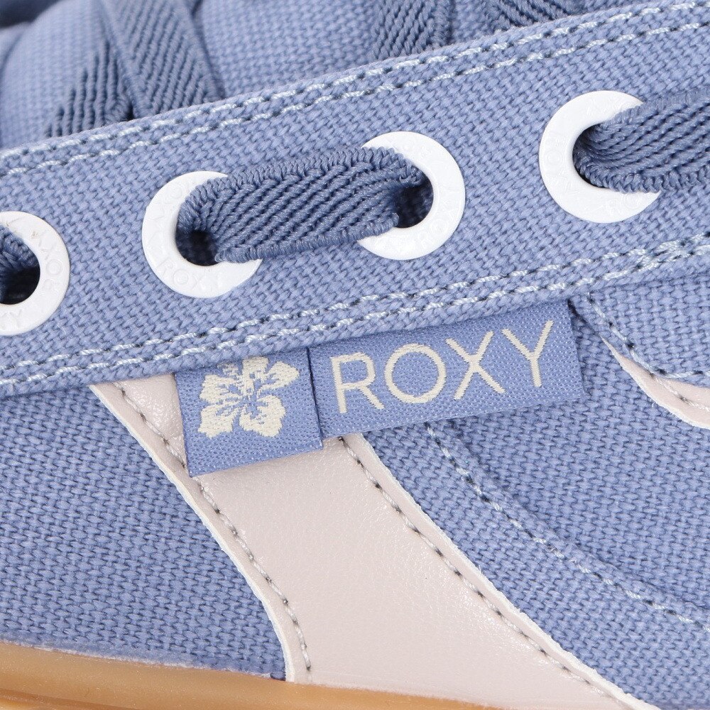 ロキシー（ROXY）（レディース）スニーカー SUNNY SIDE ブルー RFT231204BLU スポーツ アウトドア シューズ スリッポン ビーチ 海 レジャー デイリーユース