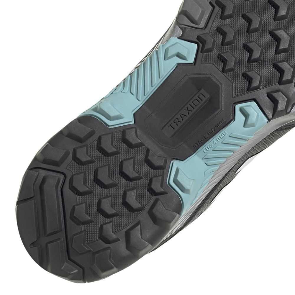 アディダス（adidas）（レディース）スニーカー イーストレイル 2.0 RAIN. RDY ダークグレー GV7510 トレイルラン ハイキング アウトドア トレッキング 雨 防水