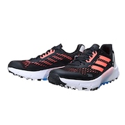 アディダス（adidas）（レディース）スニーカー テレックス アグラヴィックフロー2.0 ブラック H03190 トレイルラン アウトドア トレッキング 軽量 デイリー