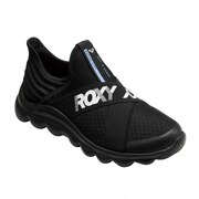 ロキシー（ROXY）（レディース）スニーカー スリッポン レディース 黒 オンザムーブ ON THE MOVE 4 ブラック 22FWRFT224201BBK  通勤 通学