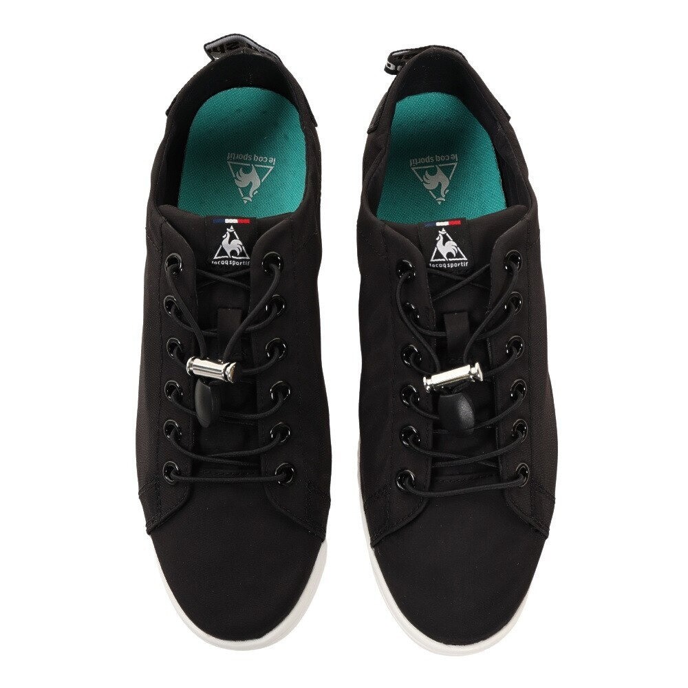 ルコックスポルティフ（lecoqsportif）（レディース）防水 スニーカー レディース LA アルマ T+R QL1PJC33BK F スポーツシューズ