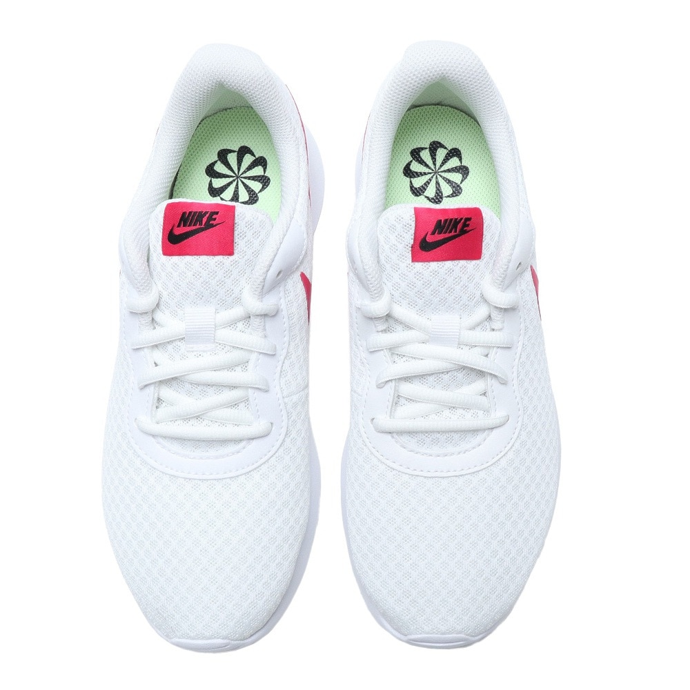 ナイキ ナイキ Nike レディース タンジュン ホワイト ピンク 白 Dj6257 101 スニーカー スポーツシューズ カジュアル 靴 シンプル ローカット 通学 学生 軽量 スポーツ用品はスーパースポーツゼビオ