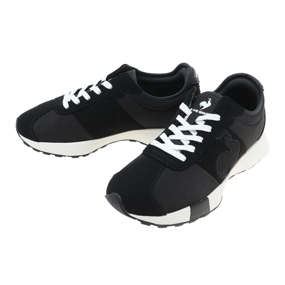 ルコック スポルティフ ルコック スポルティフ Lecoq Sportif レディース レディース スニーカー 黒 モンペリエ Ck Ql3ujc63bk ブラック スポーツ用品はスーパースポーツゼビオ