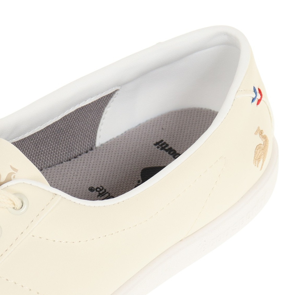 ルコックスポルティフ（lecoqsportif）（レディース）スニーカー LCS フルシュ ベージュ QL3VJC03CB スポーツシューズ 消臭 軽量 