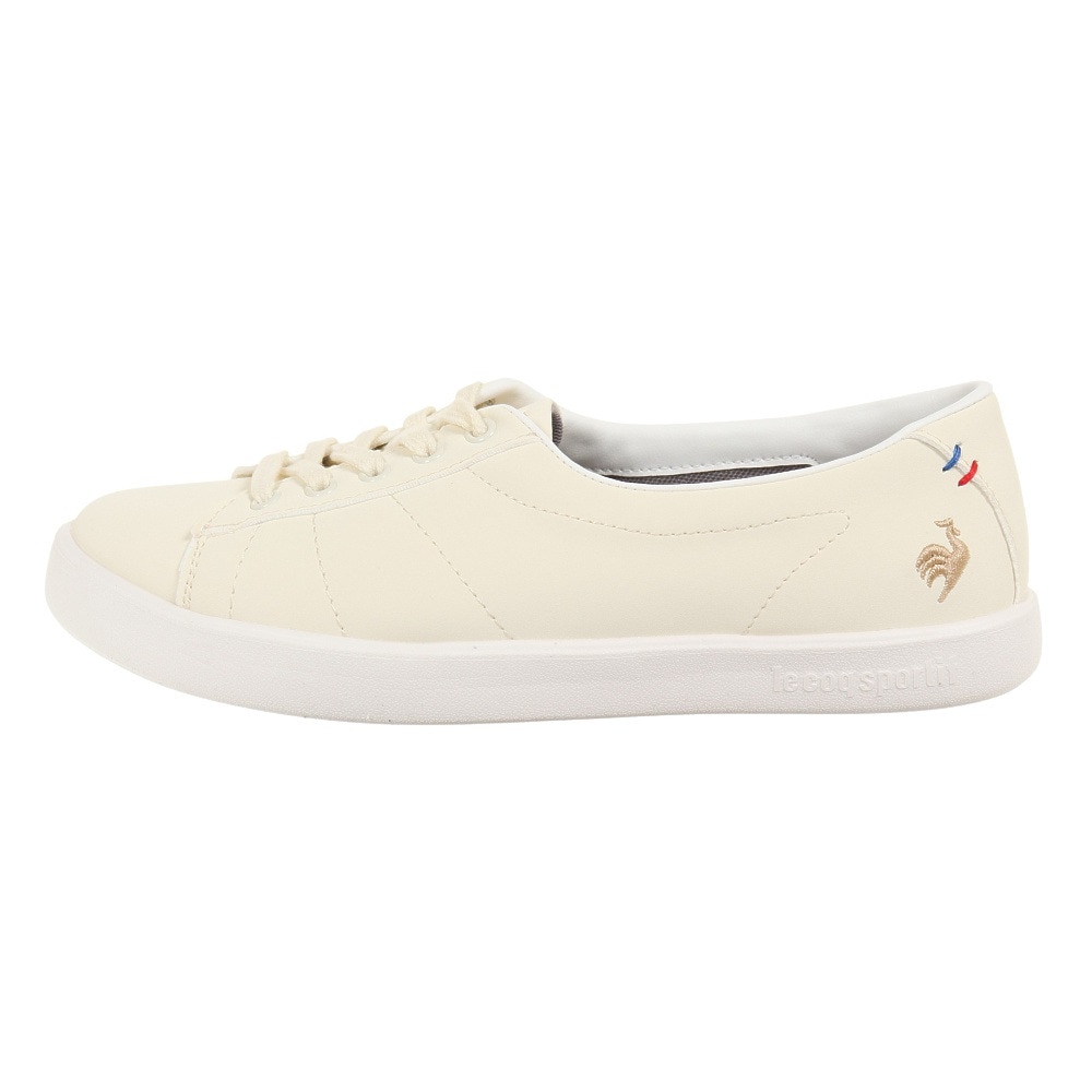 ルコックスポルティフ（lecoqsportif）（レディース）スニーカー LCS フルシュ ベージュ QL3VJC03CB スポーツシューズ 消臭 軽量 