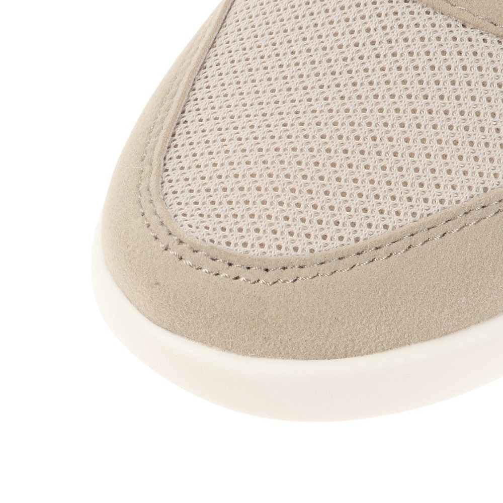 ルコックスポルティフ（lecoqsportif）（レディース）スニーカー ラ ローヌ ベージュ QL3VJC05ER スポーツ シューズ 3E相当 消臭 軽量 厚底 日常履き 軽快
