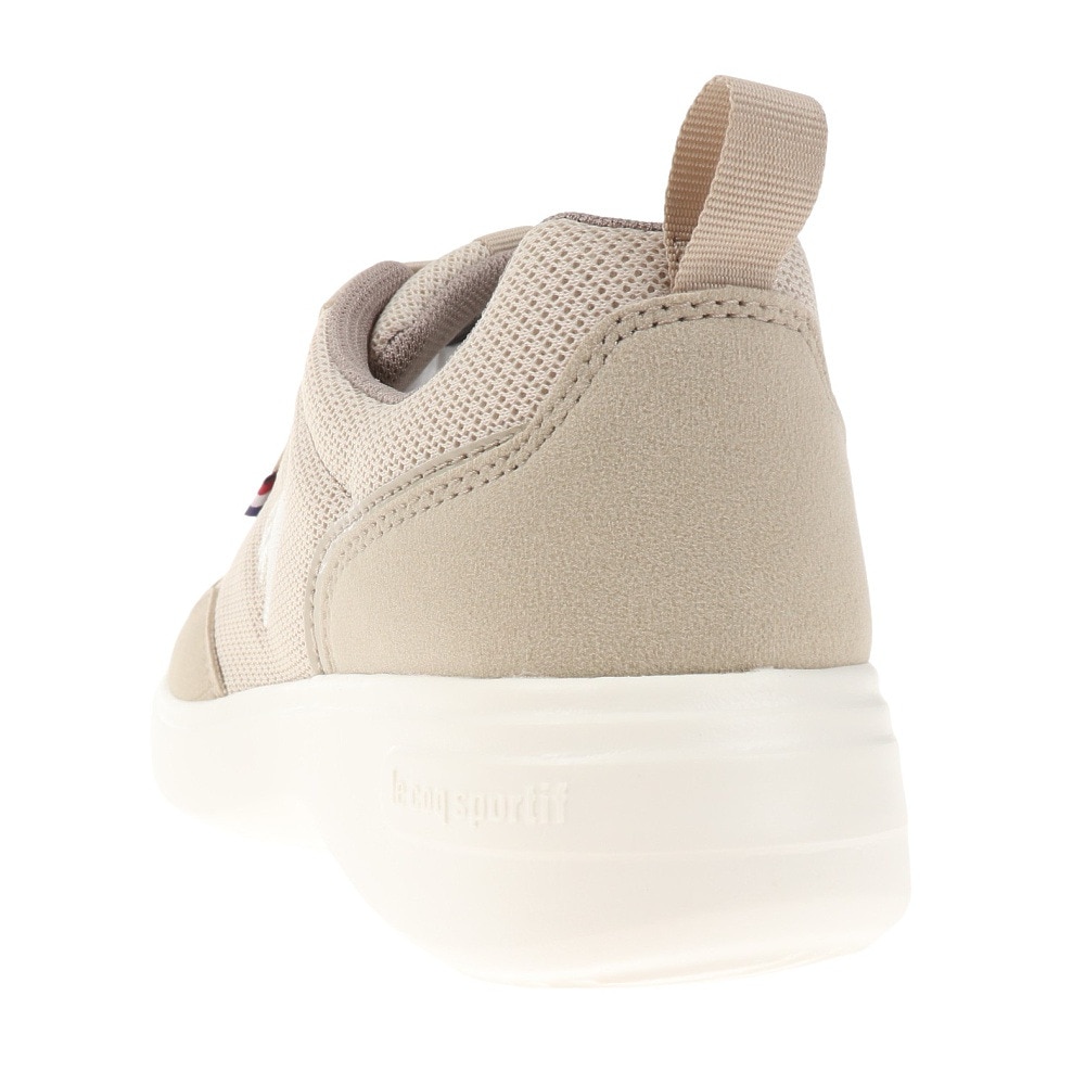 ルコックスポルティフ（lecoqsportif）（レディース）スニーカー ラ ローヌ ベージュ QL3VJC05ER スポーツ シューズ 3E相当 消臭 軽量 厚底 日常履き 軽快