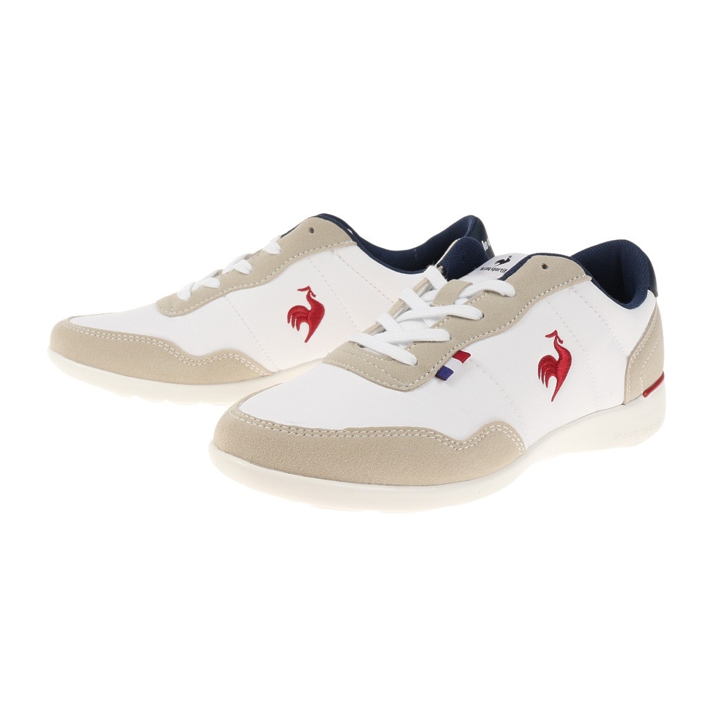 ルコックスポルティフ（lecoqsportif）（レディース）スニーカー ラ セギュール III ワイド ホワイト QL3VJC07WN スポーツ シューズ 消臭 軽量 薄底 日常履き