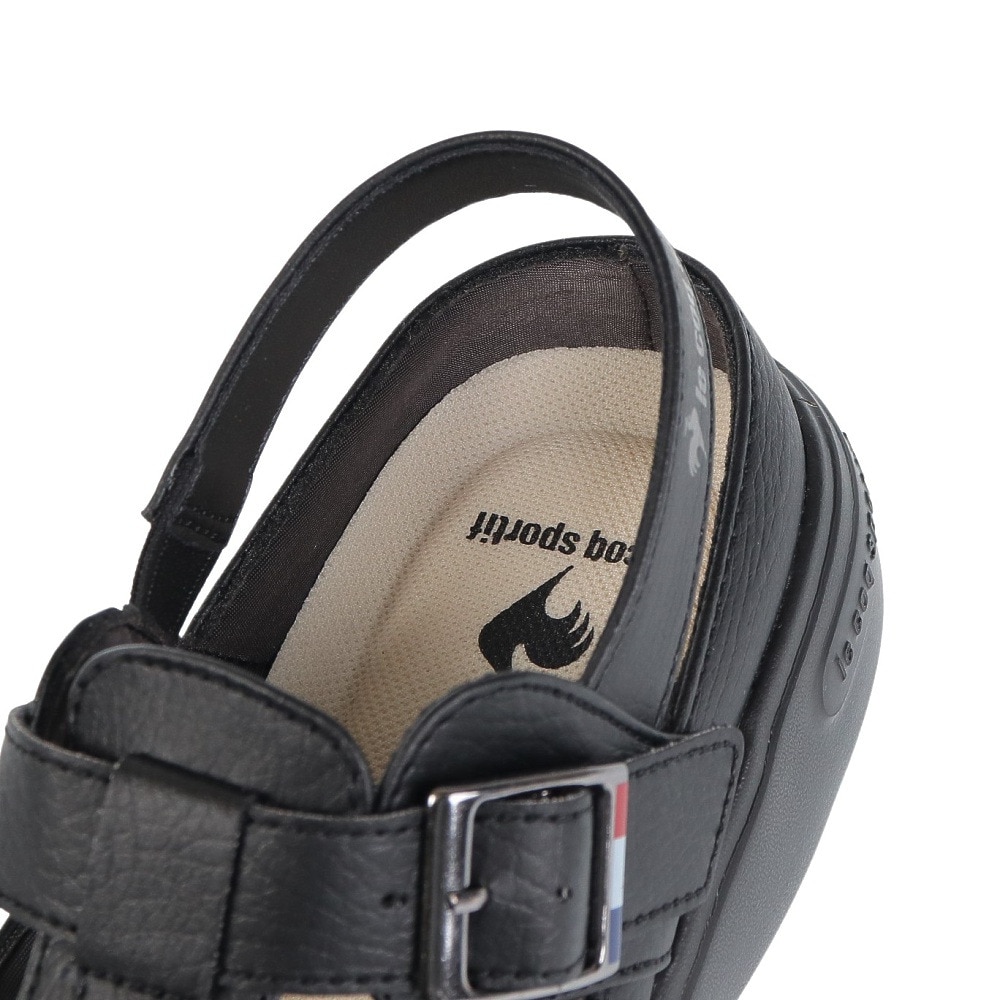 ルコックスポルティフ（lecoqsportif）（レディース）スニーカー ラ ローヌ GS ブラック QL3VJC31BK サンダル スポーツシューズ 消臭 軽量 接触冷感 