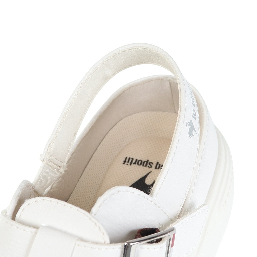 ルコックスポルティフ（lecoqsportif）（レディース）スニーカー ラ ローヌ GS ホワイト QL3VJC31WH サンダル スポーツシューズ 消臭 軽量 接触冷感 