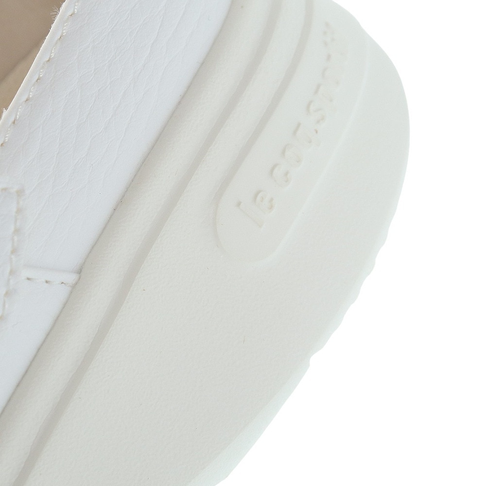 ルコックスポルティフ（lecoqsportif）（レディース）スニーカー ラ ローヌ GS ホワイト QL3VJC31WH サンダル スポーツシューズ 消臭 軽量 接触冷感 