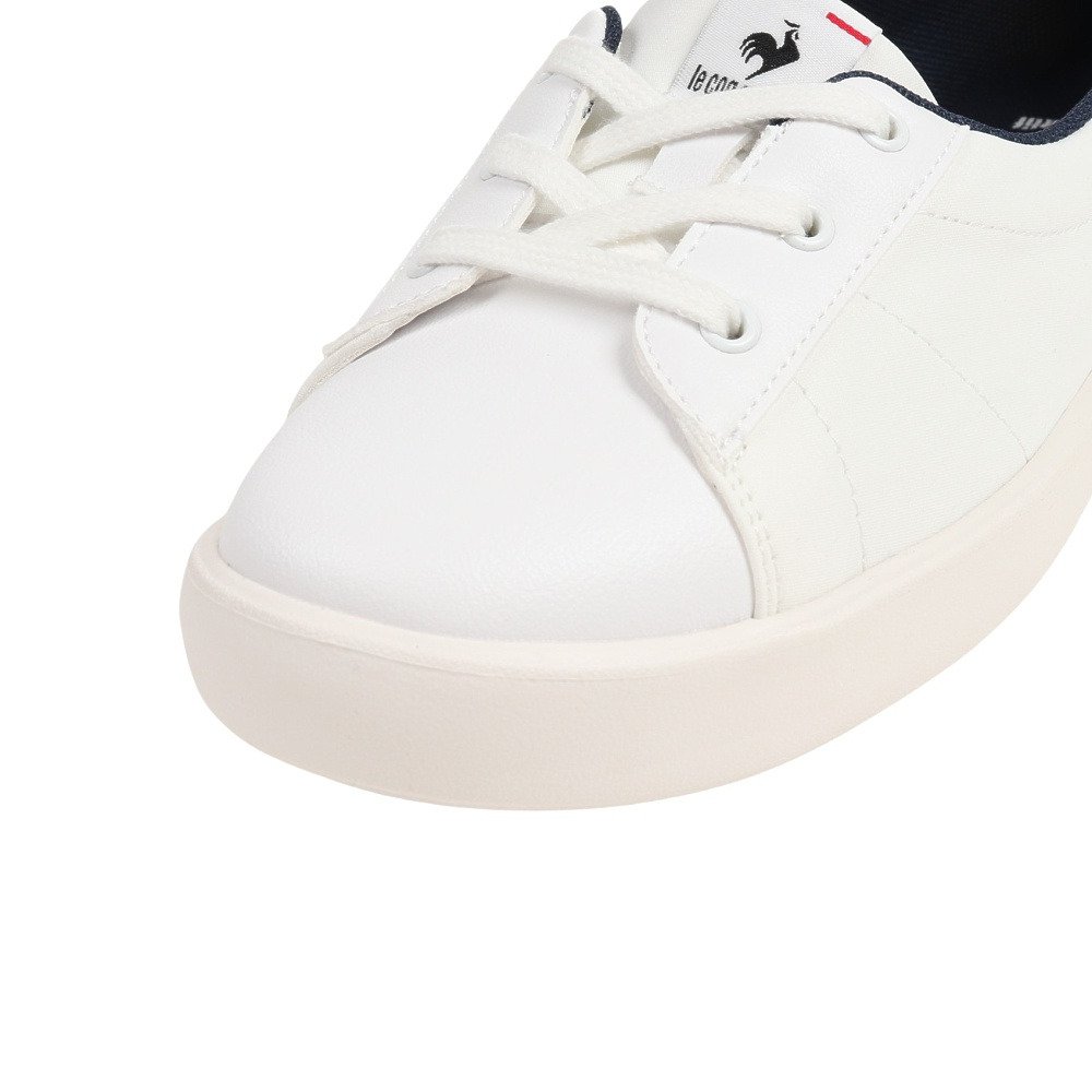 ルコックスポルティフ（lecoqsportif）（レディース）スニーカー LCS フルシュ ショート ホワイト QL3VJC33WH スポーツ カジュアル シューズ 消臭 軽量