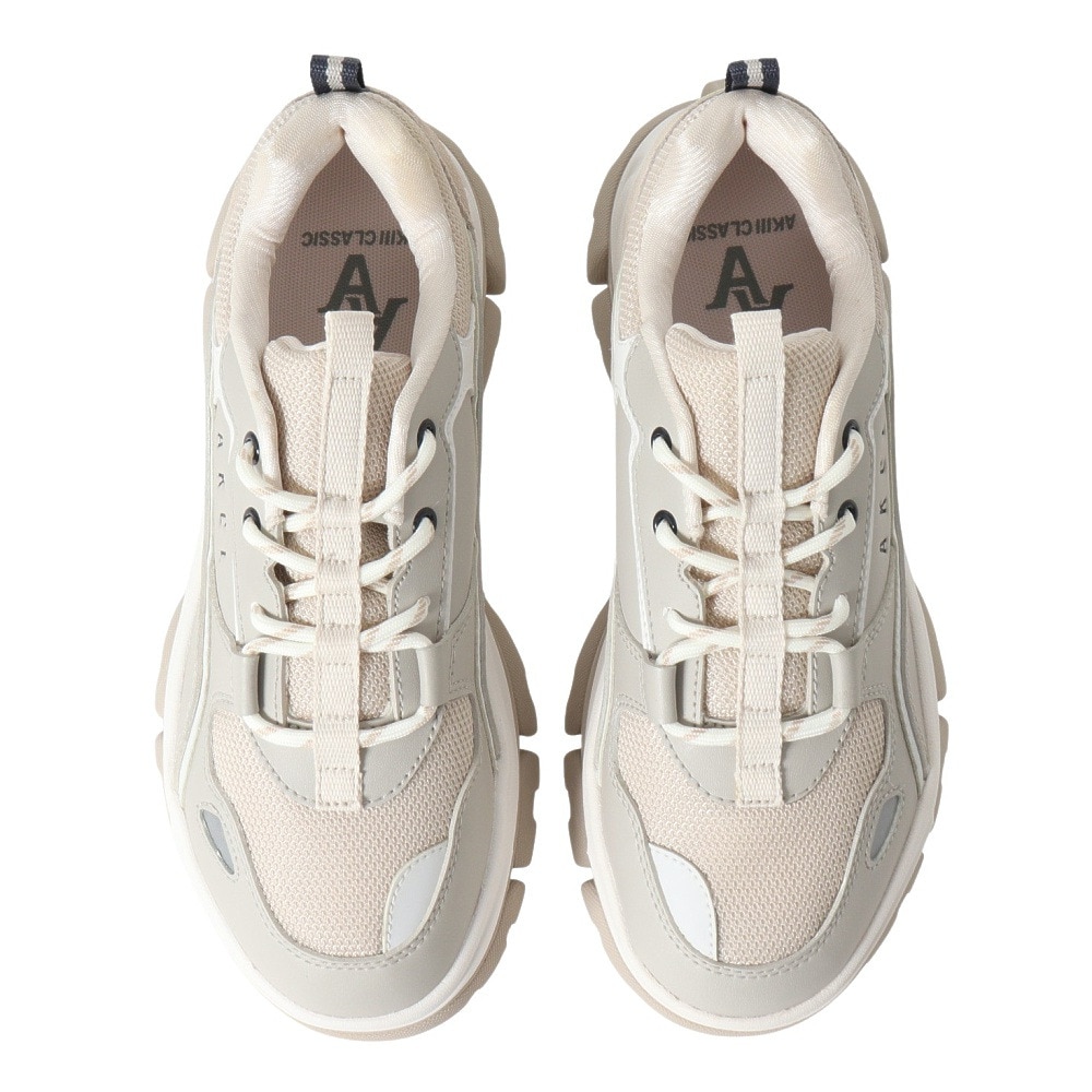 アキクラシック（AKIII CLASSIC）（レディース）スニーカー スポーツシューズ AKIII URBAN OVER SOLE AKC-0068-GRY