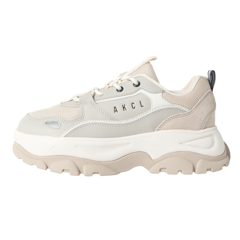 アキクラシック（AKIII CLASSIC）（レディース）スニーカー スポーツシューズ AKIII URBAN OVER SOLE AKC-0068-GRY