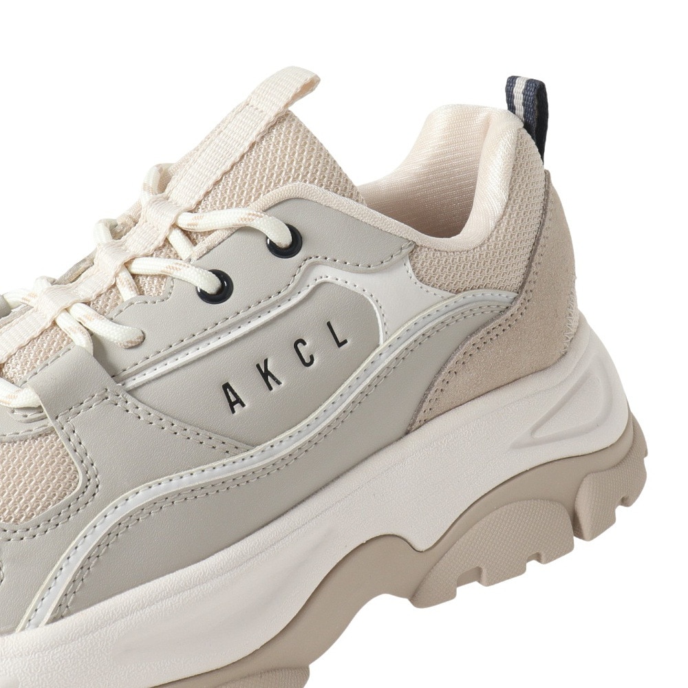 アキクラシック（AKIII CLASSIC）（レディース）スニーカー スポーツシューズ AKIII URBAN OVER SOLE AKC-0068-GRY