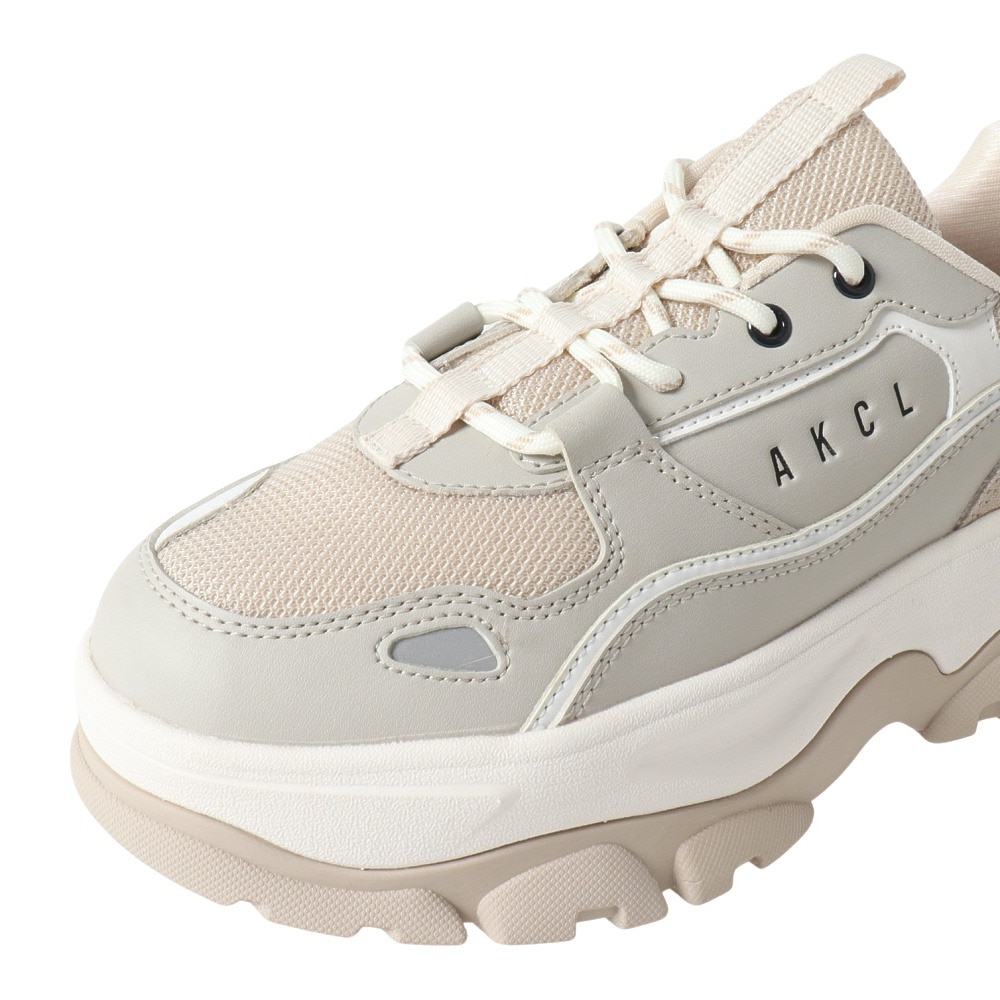 アキクラシック（AKIII CLASSIC）（レディース）スニーカー スポーツシューズ AKIII URBAN OVER SOLE AKC-0068-GRY