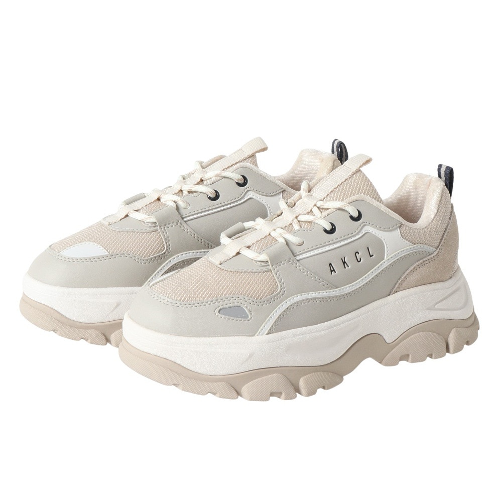 アキクラシック（AKIII CLASSIC）（レディース）スニーカー スポーツシューズ AKIII URBAN OVER SOLE AKC-0068-GRY