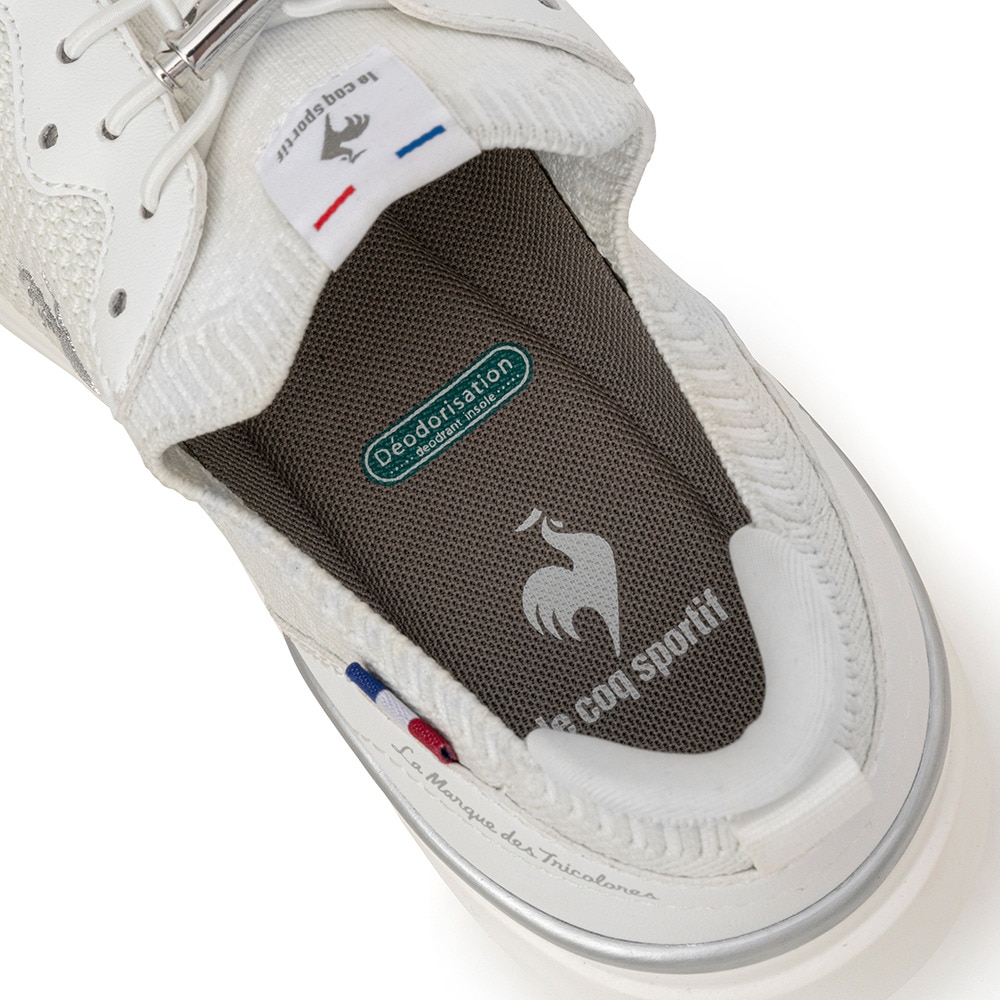 ルコックスポルティフ（lecoqsportif）（レディース）スニーカー スポーツシューズ LCS ロワール QL3XJC01WH