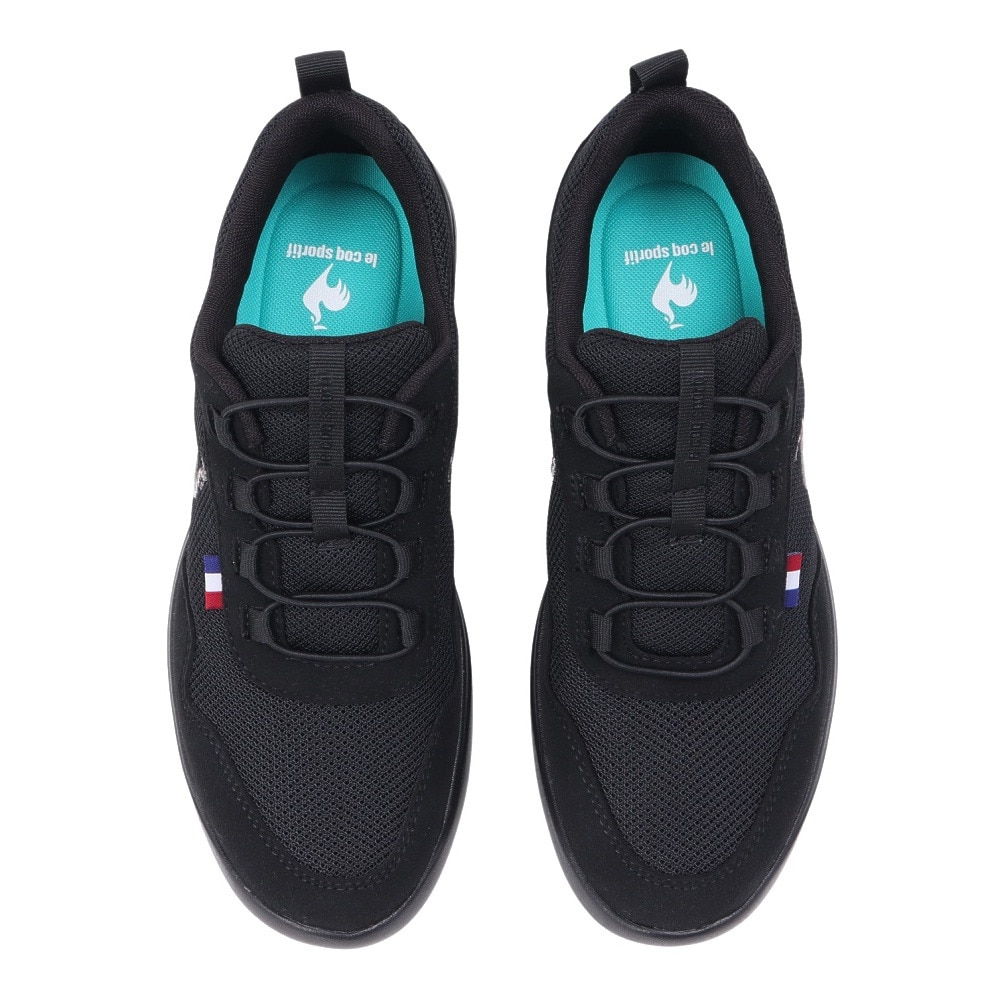 ルコックスポルティフ（lecoqsportif）（レディース）スニーカー スポーツシューズ ラ ローヌ LU5SSN08LZ BKBK