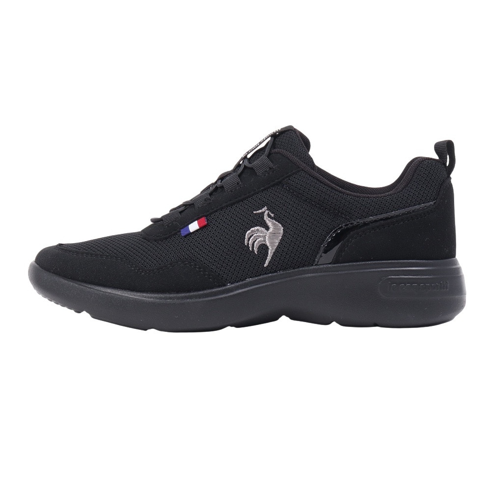 ルコックスポルティフ（lecoqsportif）（レディース）スニーカー スポーツシューズ ラ ローヌ LU5SSN08LZ BKBK