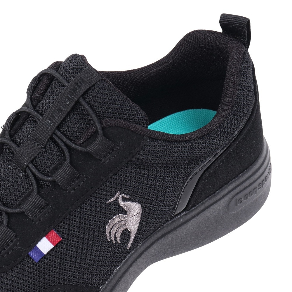 ルコックスポルティフ（lecoqsportif）（レディース）スニーカー スポーツシューズ ラ ローヌ LU5SSN08LZ BKBK