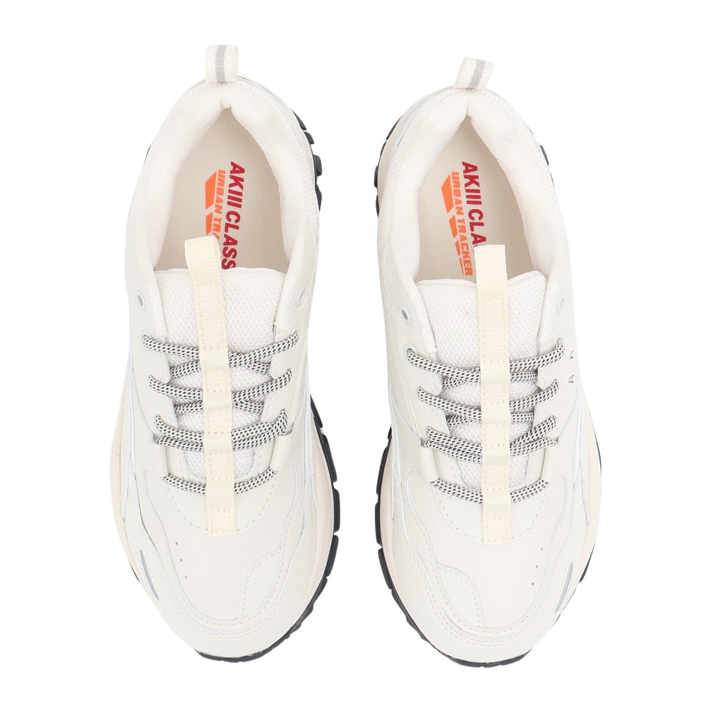 アキクラシック（AKIII CLASSIC）（レディース）スニーカー スポーツシューズ AKIII URBAN TRACKER CREAM AKC-0003