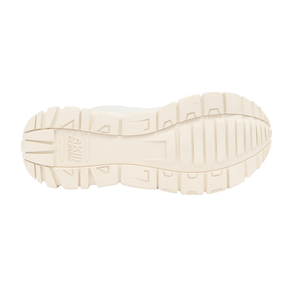 アキクラシック（AKIII CLASSIC）（レディース）スニーカー スポーツシューズ AKIII URBAN TRACKER WHITE/GRAY AKC-0003