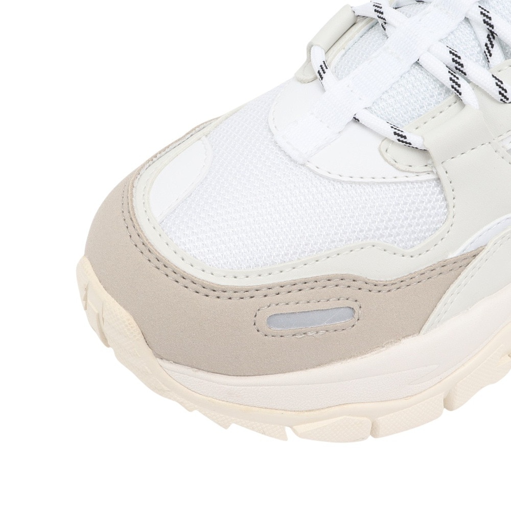 アキクラシック（AKIII CLASSIC）（レディース）スニーカー スポーツシューズ AKIII URBAN TRACKER WHITE/GRAY AKC-0003