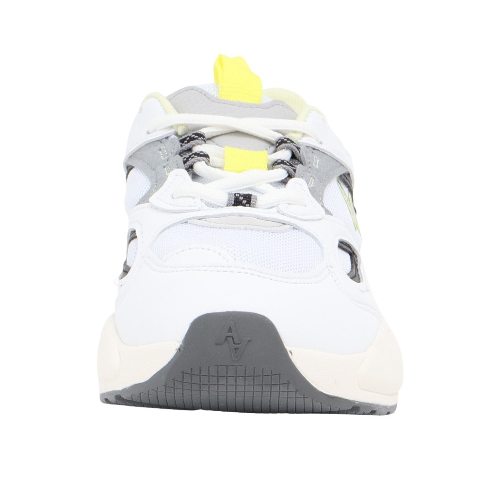 アキクラシック（AKIII CLASSIC）（レディース）スニーカー スポーツシューズ LUCKY RUNNER WHITE/GRAY/BLACK AKC-0105