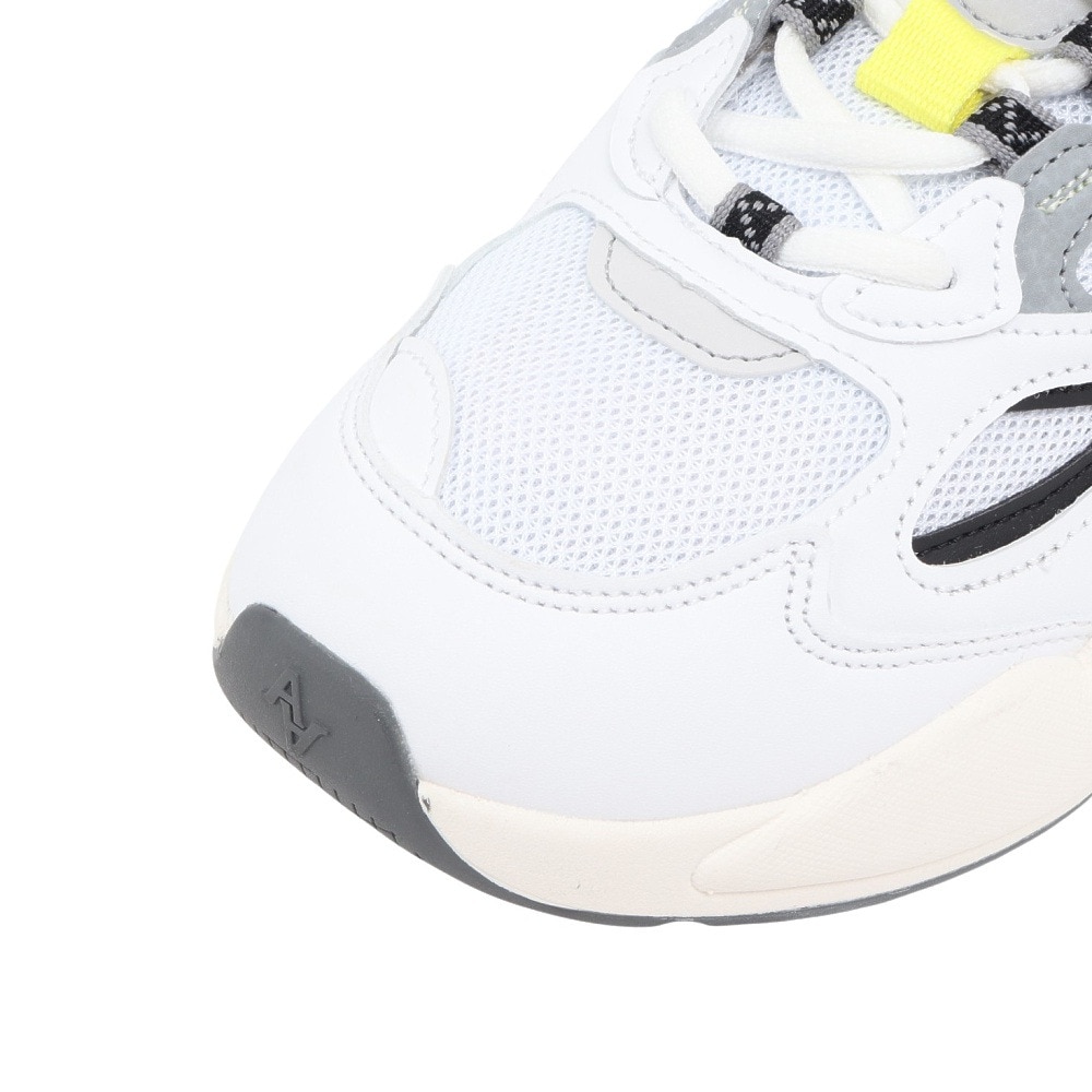 アキクラシック（AKIII CLASSIC）（レディース）スニーカー スポーツシューズ LUCKY RUNNER WHITE/GRAY/BLACK AKC-0105