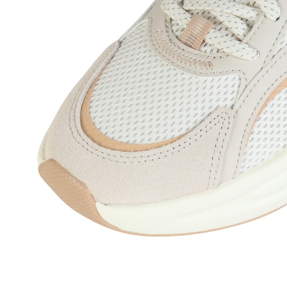 アディダス（adidas）（レディース）スニーカー スポーツシューズ オズウェーブ 2.0 ベージュ NMO33-JI1587 スポーツ カジュアル シューズ カジュアル 厚底