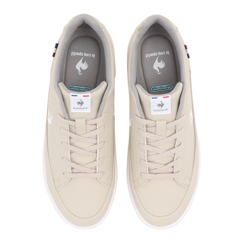 ルコックスポルティフ（lecoqsportif）（レディース）スニーカー スポーツシューズ LCS セーヴル リフト II ベージュ LU5FRS75LZ BGWH シューズ