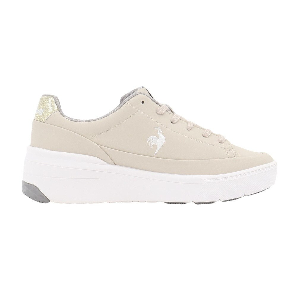 ルコックスポルティフ（lecoqsportif）（レディース）スニーカー スポーツシューズ LCS セーヴル リフト II ベージュ LU5FRS75LZ BGWH シューズ