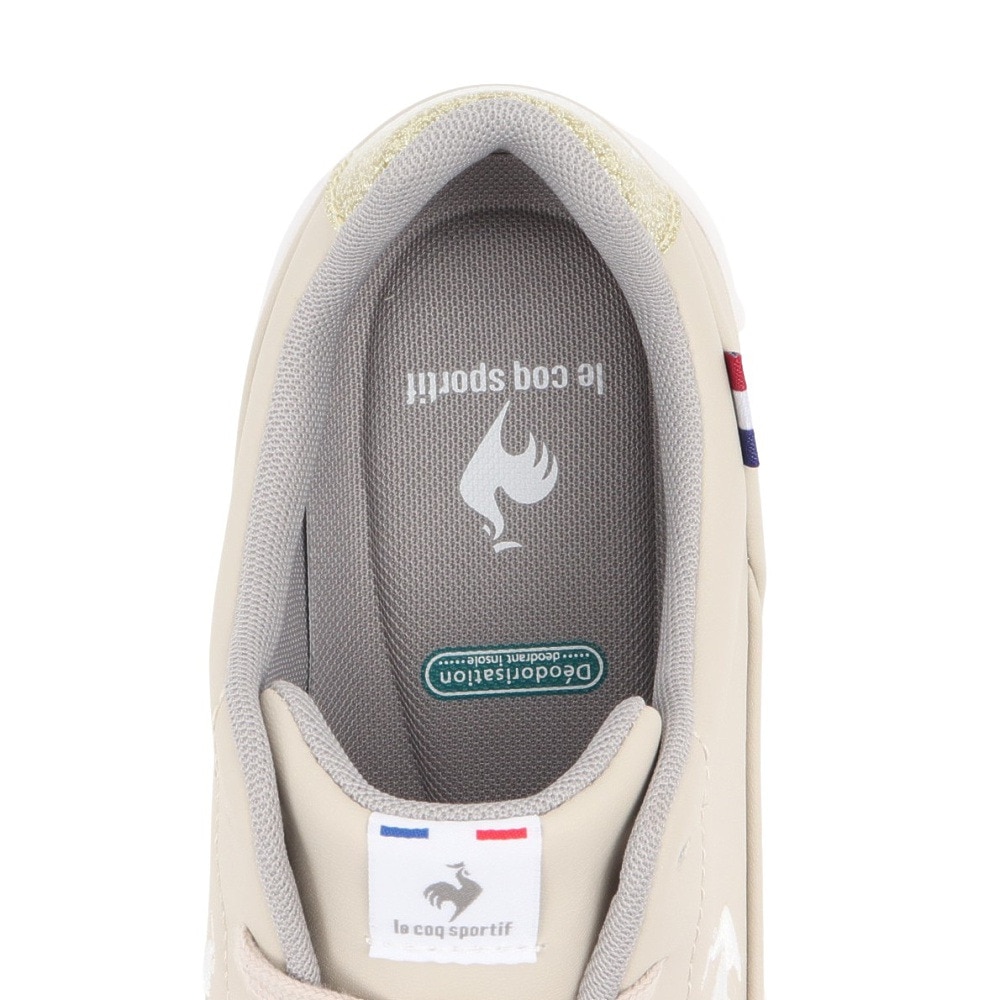 ルコックスポルティフ（lecoqsportif）（レディース）スニーカー スポーツシューズ LCS セーヴル リフト II ベージュ LU5FRS75LZ BGWH シューズ