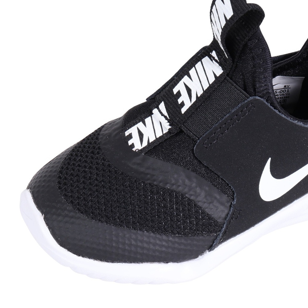 ナイキ（NIKE）（キッズ）フレックス ランナー TD ブラック ホワイト 