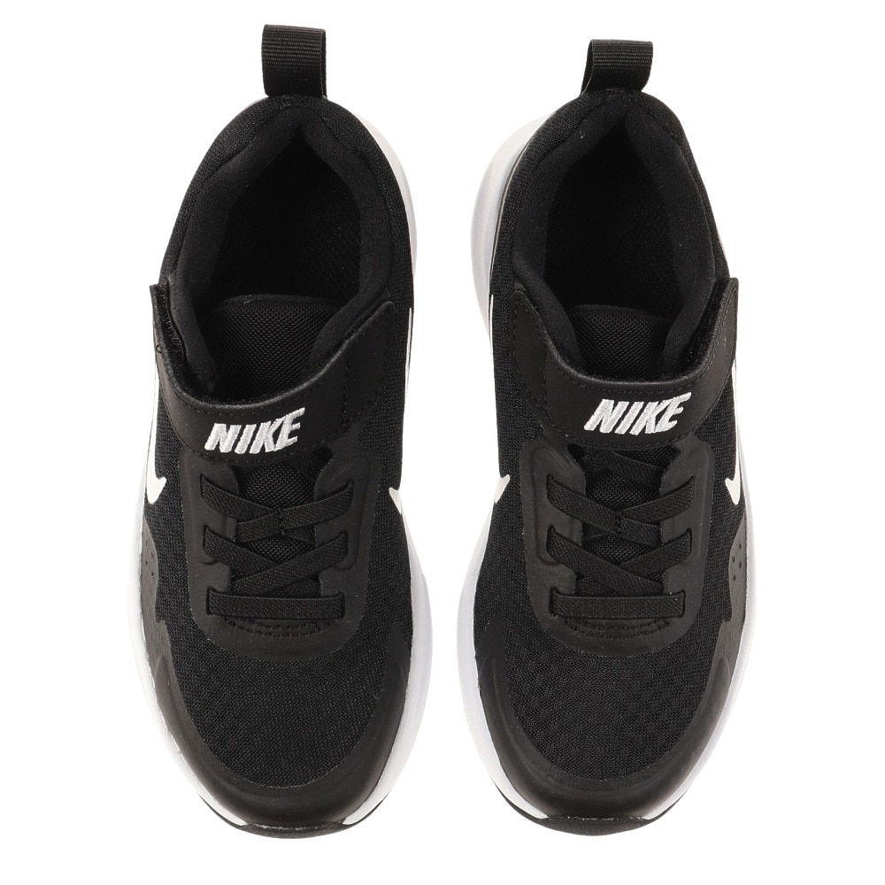 ナイキ（NIKE）（キッズ）スニーカー キッズ 黒 ウェアオールデイ PS ブラック ホワイト CJ3817-002 スポーツシューズ★★★