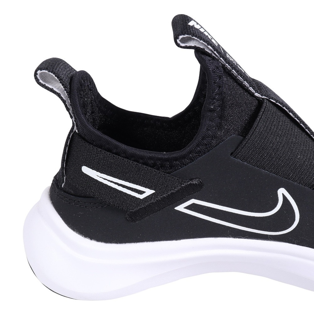 ナイキ（NIKE）（キッズ）フレックス プラス PS ブラック 黒 CW7429-003 スニーカー スポーツシューズ 運動靴 カジュアル 子供 スリッポン 紐なし