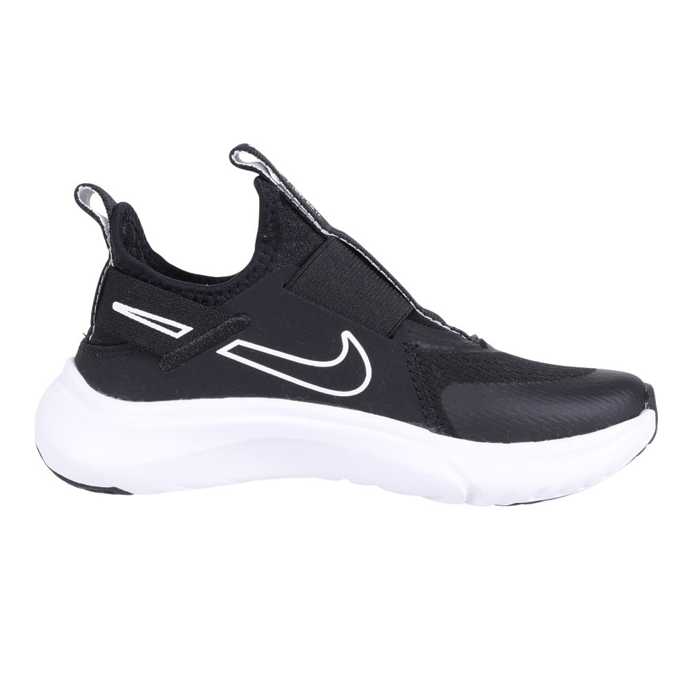 ナイキ（NIKE）（キッズ）フレックス プラス PS ブラック 黒 CW7429-003 スニーカー スポーツシューズ 運動靴 カジュアル 子供 スリッポン 紐なし