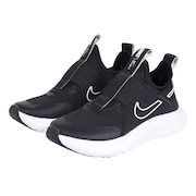 ナイキ（NIKE）（キッズ）フレックス プラス PS ブラック 黒 CW7429-003 スニーカー スポーツシューズ 運動靴 カジュアル 子供 スリッポン 紐なし