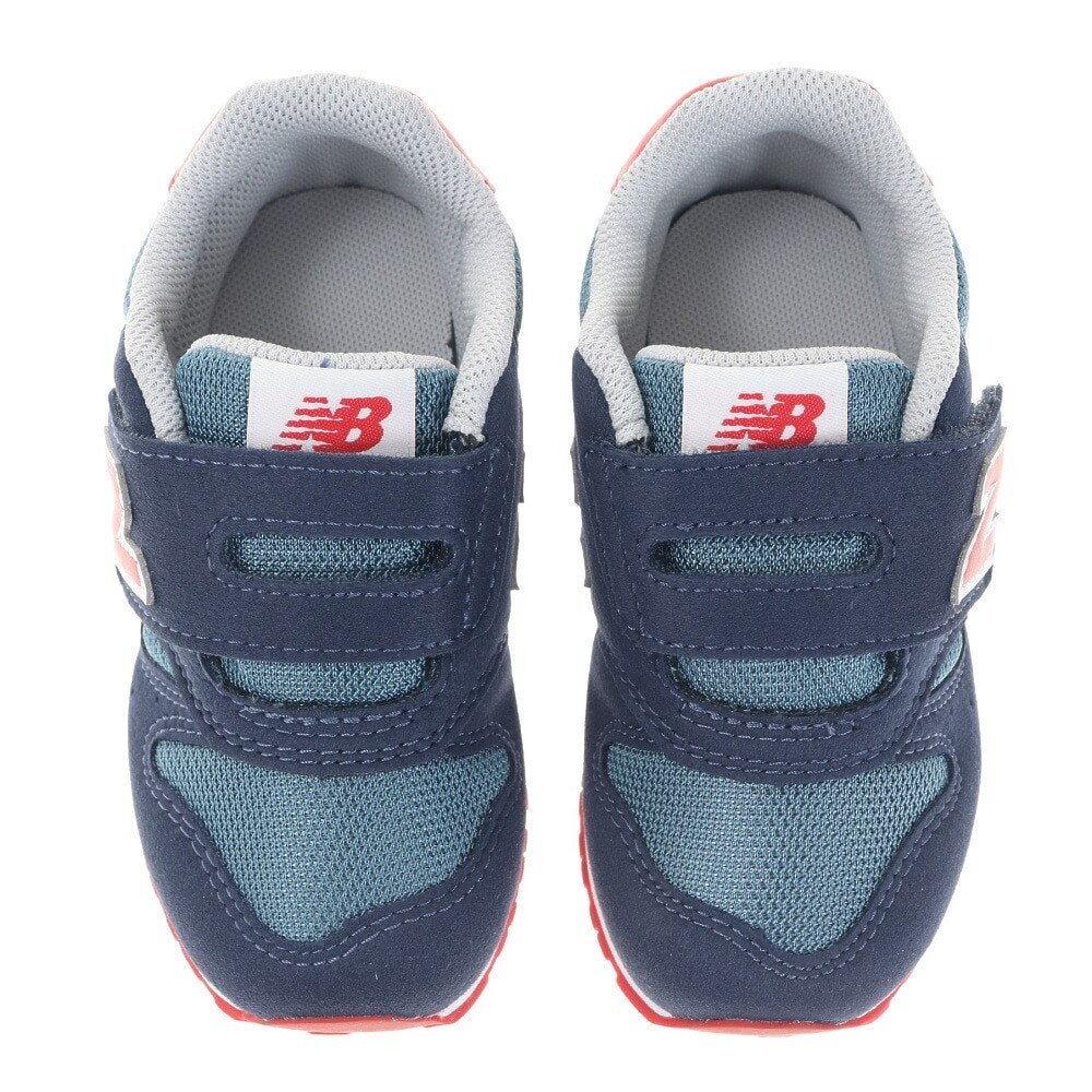 ニューバランス（new balance）（キッズ）スニーカー ネイビー レッド IZ373JA2 W ジュニア スポーツシューズ 子供靴 運動