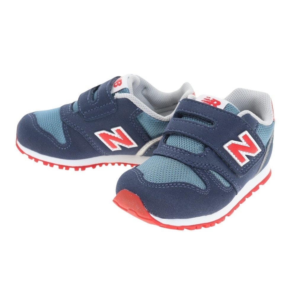 ニューバランス（new balance）（キッズ）スニーカー ネイビー レッド IZ373JA2 W ジュニア スポーツシューズ 子供靴 運動